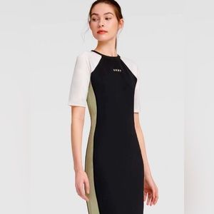 NWT DKNY Sport Color block Bodycon Dress